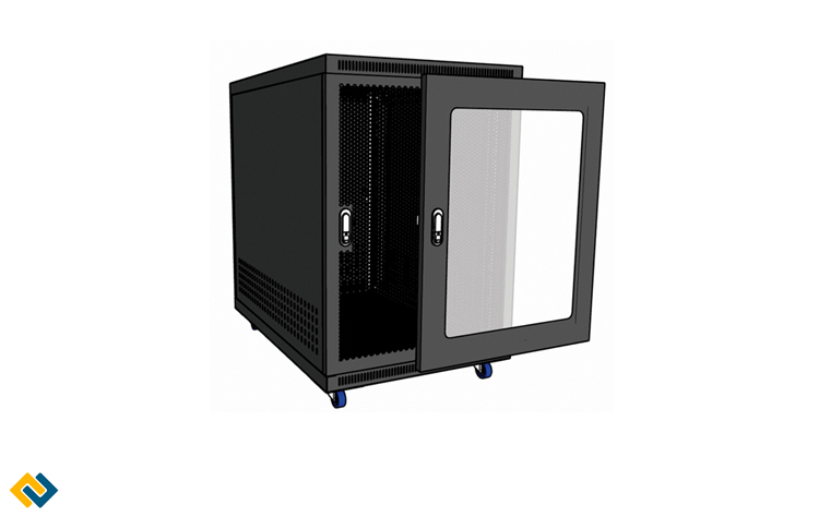 Tủ rack 15U sâu 800, Tủ mạng 15U sâu 800